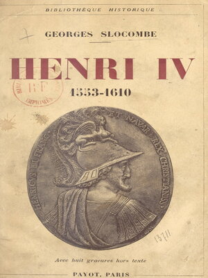 cover image of Henri IV, 1553-1610